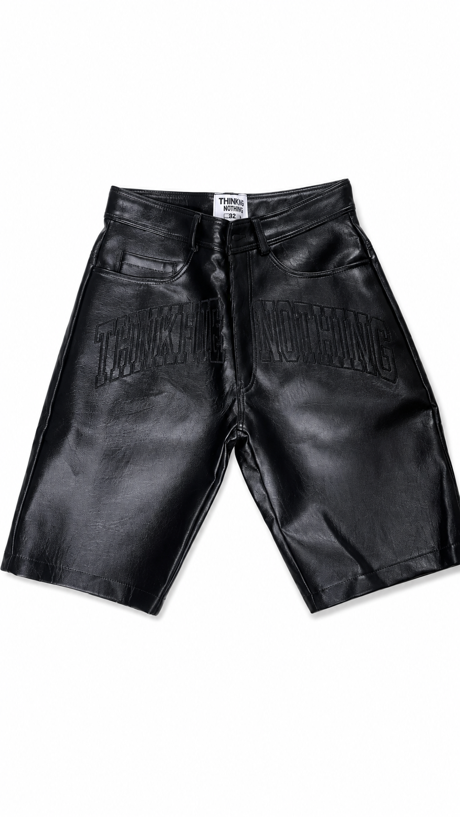 T4N Leather Jorts
